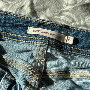 Levi’s 529 curvy bootcut jeans